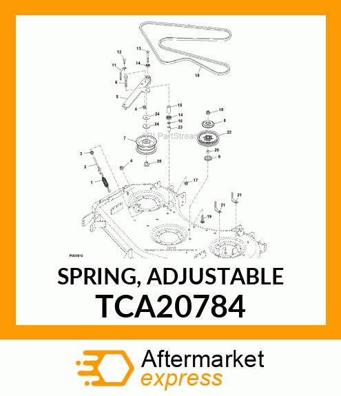 SPRING, ADJUSTABLE TCA20784