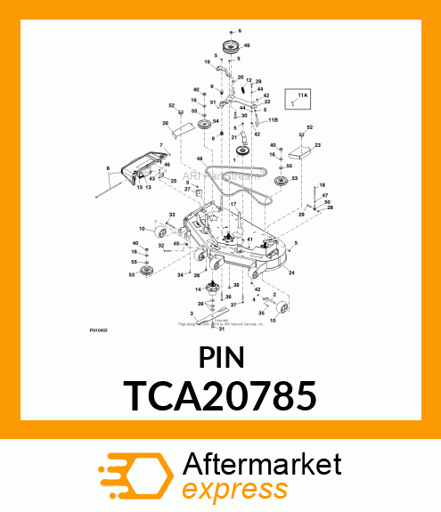 PIVOT, RETAINER WELD TCA20785