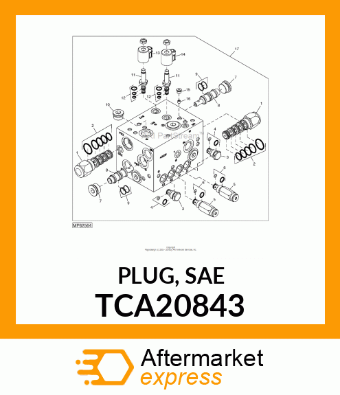 PLUG, SAE TCA20843