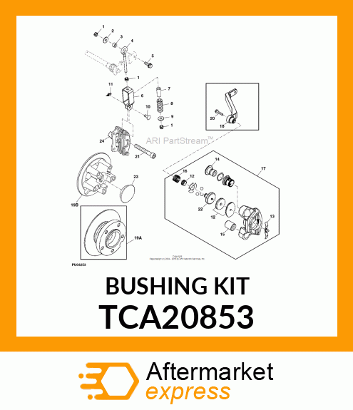 BUSHING KIT TCA20853