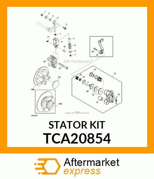 STATOR KIT TCA20854