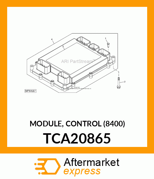 MODULE, CONTROL (8400) TCA20865