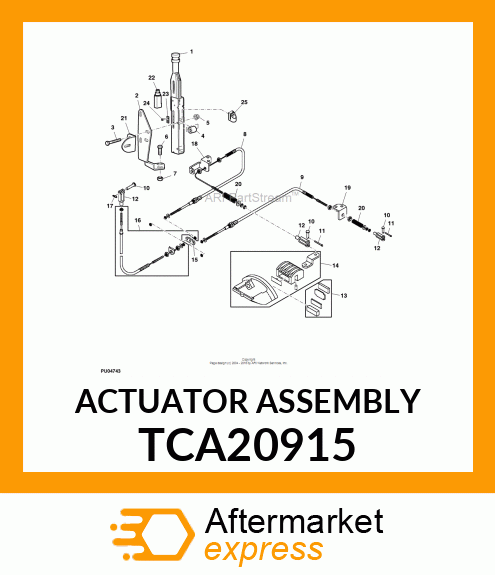 ACTUATOR ASSEMBLY TCA20915