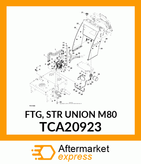 FTG, STR UNION M80 TCA20923