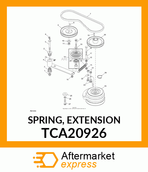 SPRING, EXTENSION TCA20926