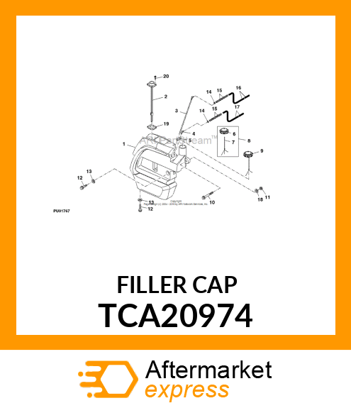 FILLER CAP TCA20974