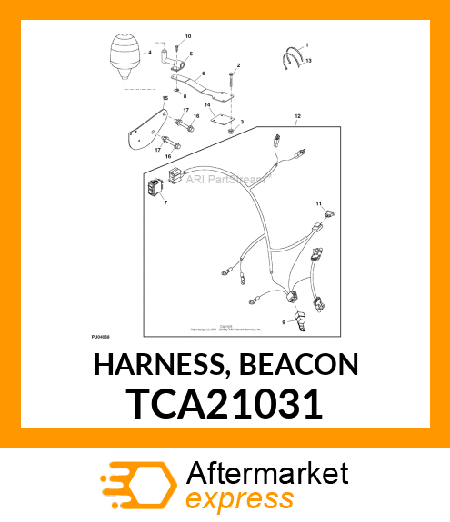 HARNESS, BEACON TCA21031