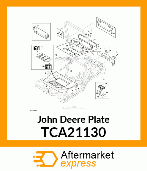 PLATE, PANEL ASSY TCA21130