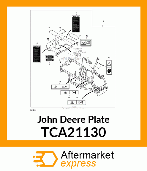 PLATE, PANEL ASSY TCA21130