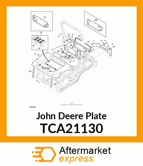 PLATE, PANEL ASSY TCA21130