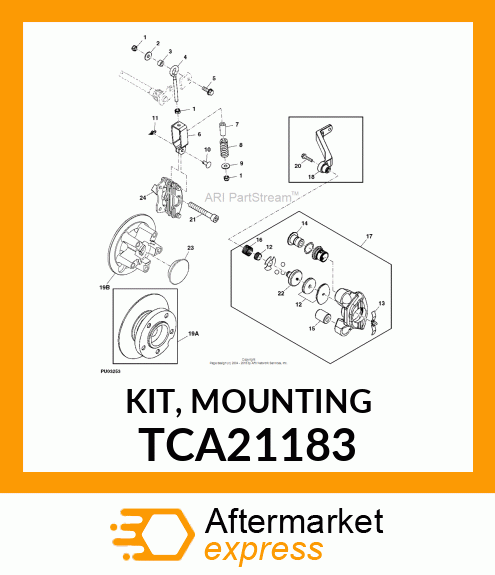 KIT, MOUNTING TCA21183
