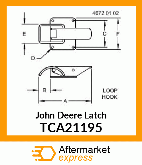 LATCH,LOCKING TCA21195