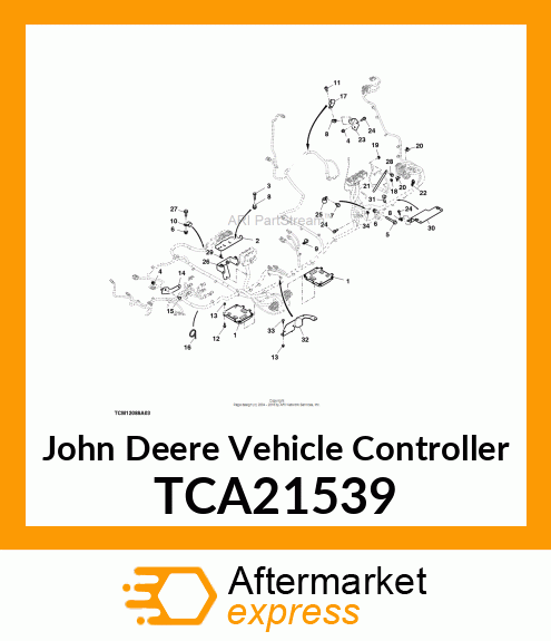 CONTROLLER, VEHICLE, M50 (LWFM) TCA21539