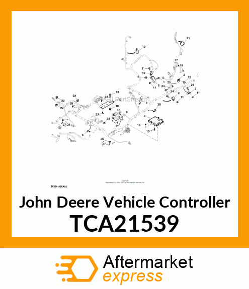 CONTROLLER, VEHICLE, M50 (LWFM) TCA21539