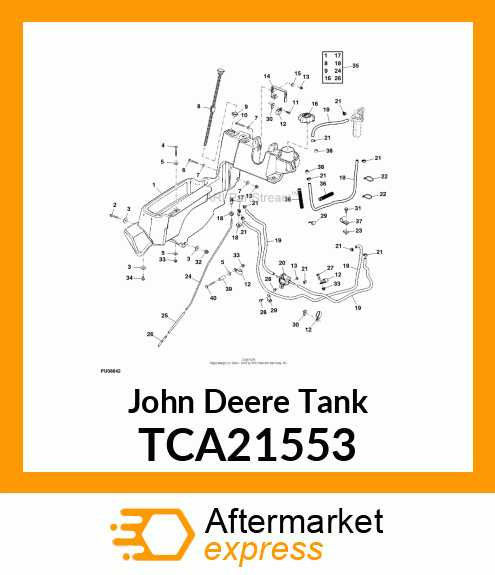 TANK, FUEL (DIESEL) TCA21553