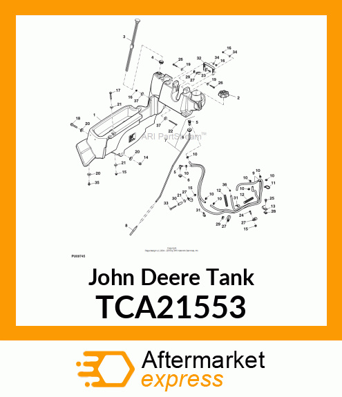 TANK, FUEL (DIESEL) TCA21553