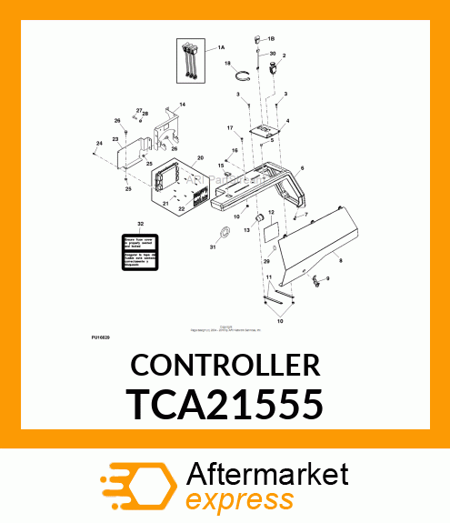 MODULE, CONTROLLER, 1600T TCA21555