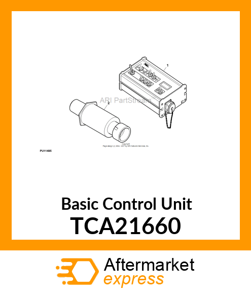 BASIC CONTROL UNIT, CONTROL UNIT, M TCA21660