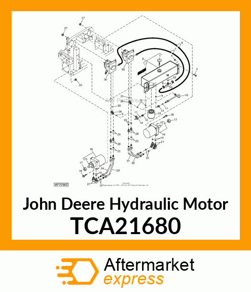 WHEEL MOTOR, TF195 TCA21680