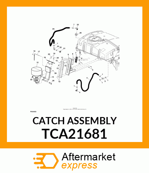 CATCH ASSEMBLY TCA21681