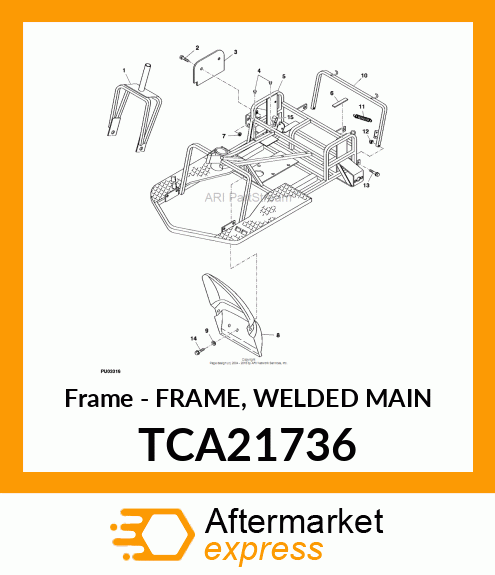 Frame TCA21736