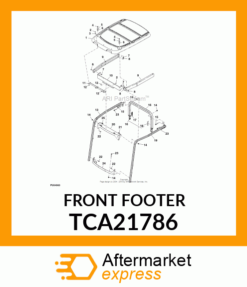 FRONT FOOTER TCA21786