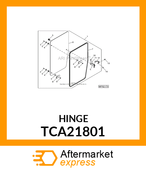 HINGE TCA21801