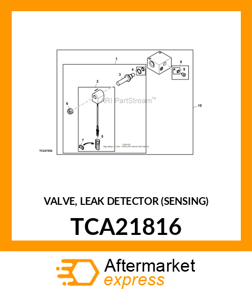 VALVE, LEAK DETECTOR (SENSING) TCA21816