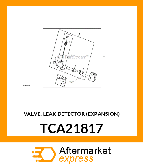 VALVE, LEAK DETECTOR (EXPANSION) TCA21817