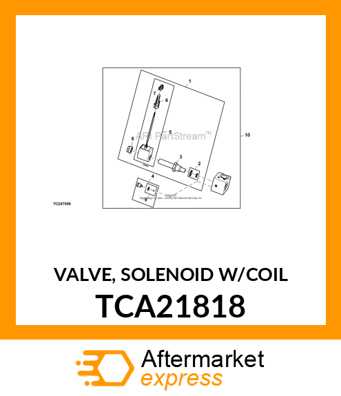 VALVE, SOLENOID W/COIL TCA21818