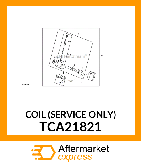 COIL (SERVICE ONLY) TCA21821
