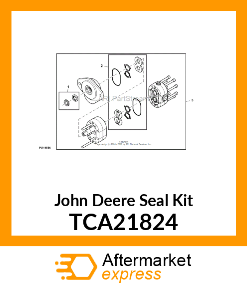 SEAL KIT, GEAR MOTOR TCA21824