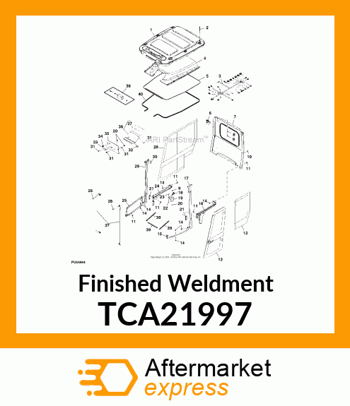 Finished Weldment TCA21997