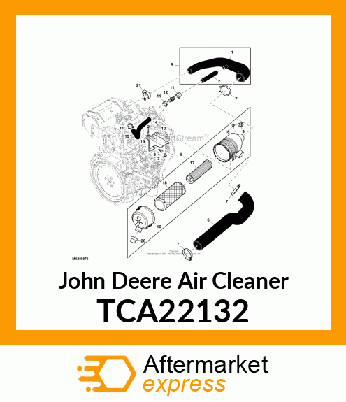 AIR CLEANER ASSEMBLY TCA22132