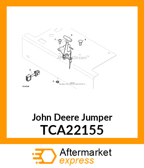 JUMPER, KOHLER EFI, MID Z TCA22155