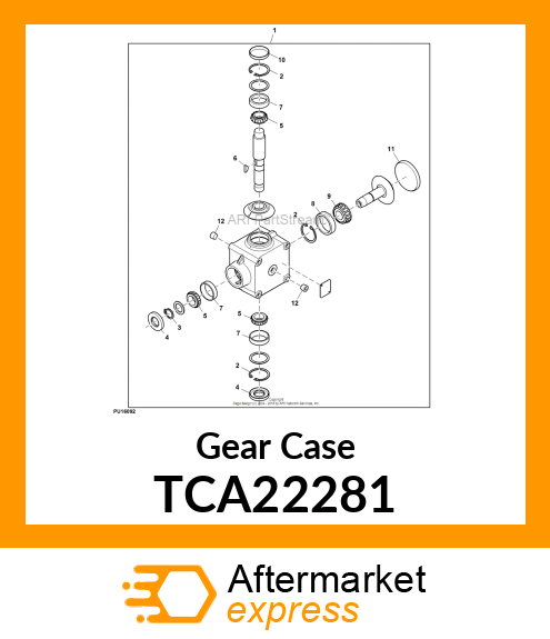 Gear Case TCA22281