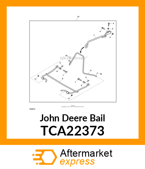 BAIL (18" CATCHER, WELDED) TCA22373