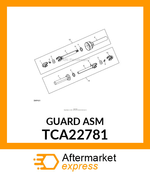 GUARD ASM TCA22781