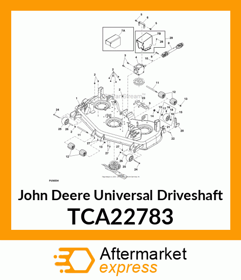 UNIVERSAL DRIVESHAFT, FM 1500 EXPOR TCA22783