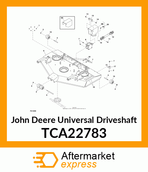 UNIVERSAL DRIVESHAFT, FM 1500 EXPOR TCA22783