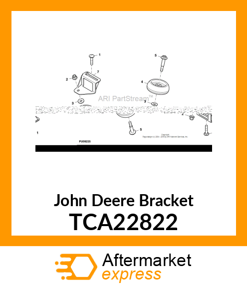 BRACKET (GAUGE WHEEL, RH) TCA22822