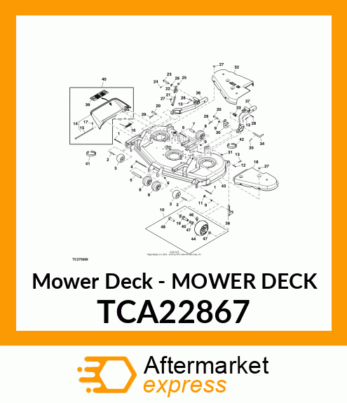 Mower Deck TCA22867