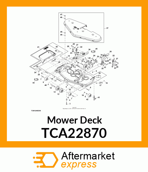 Mower Deck TCA22870