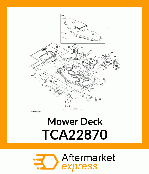 Mower Deck TCA22870