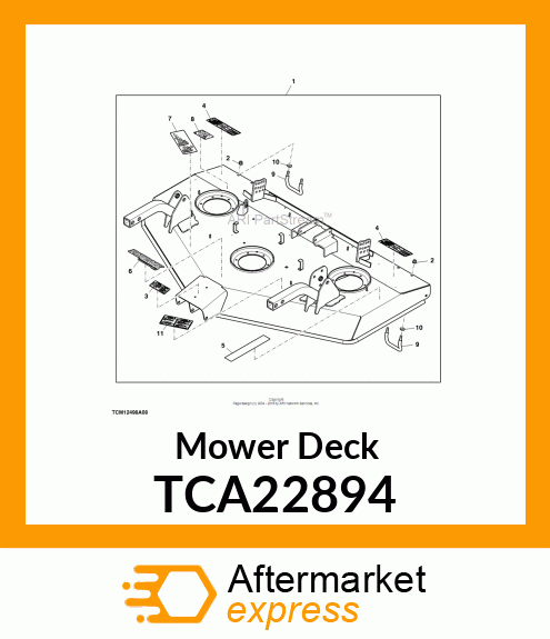 Mower Deck TCA22894