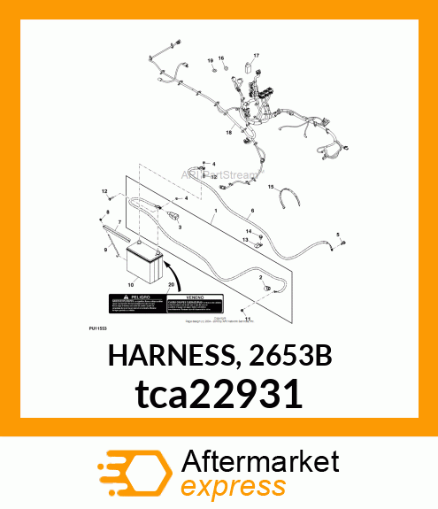 HARNESS, 2653B tca22931