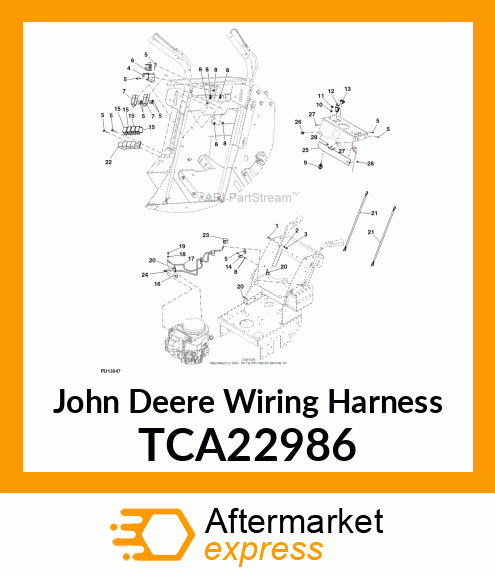 HARNESS,ADAPTOR PROWALK HYDRO TCA22986