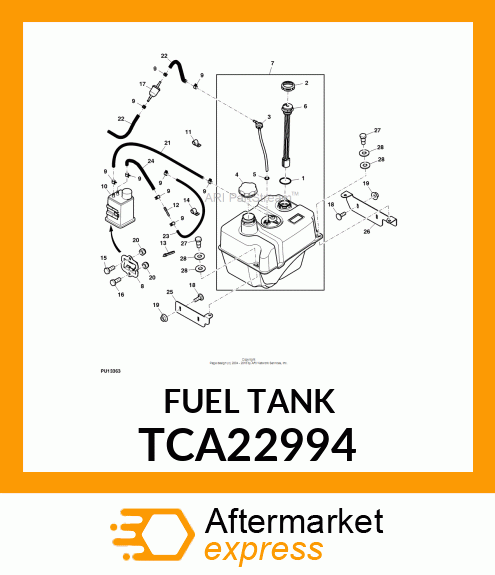 FUEL TANK TCA22994