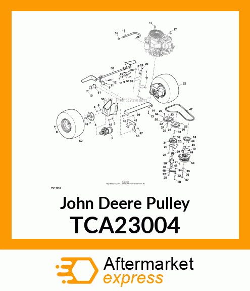 PULLEY, V TCA23004