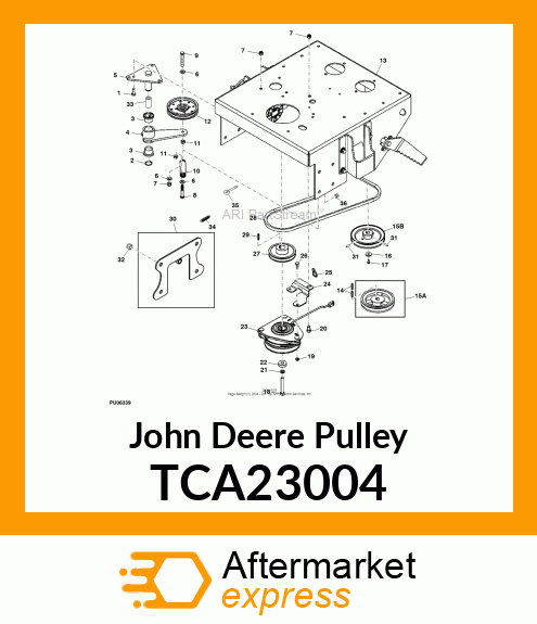 PULLEY, V TCA23004